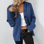 Julie | Women's Knitted Warm Cardigan | Button Down