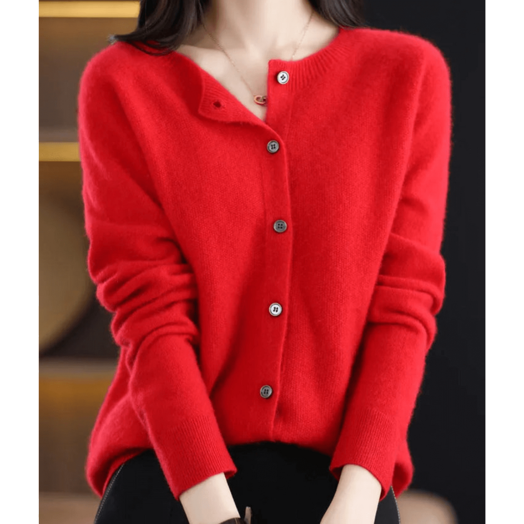 Ladies' Short Cardigans with Buttons | Winter