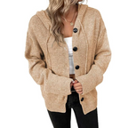 Julie | Women's Knitted Warm Cardigan | Button Down