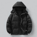 Men's Hooded Puffer Jacket | Winter
