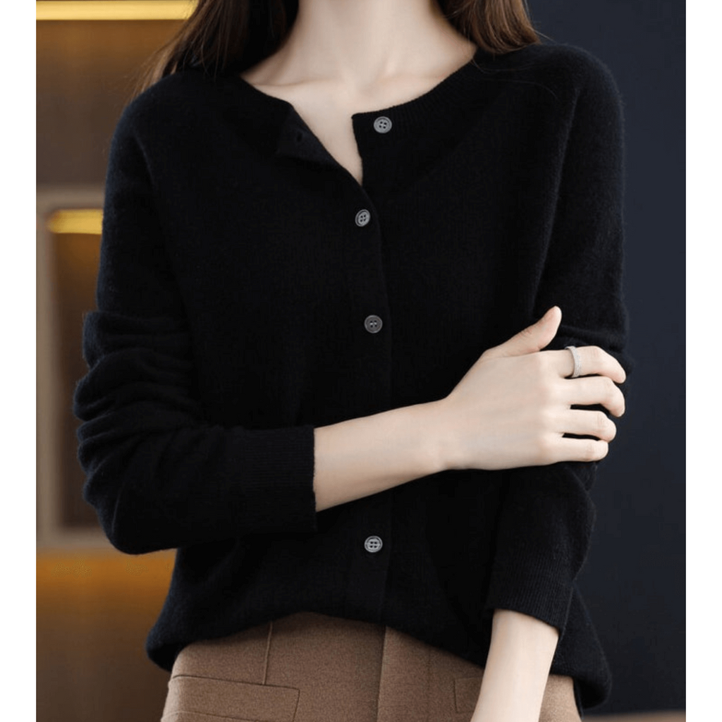 Ladies' Short Cardigans with Buttons | Winter