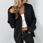 Julie | Women's Knitted Warm Cardigan | Button Down