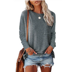 Loose Fit Sweatshirt for Women | Crew Neck