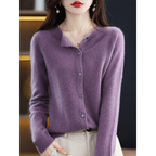 Ladies' Short Cardigans with Buttons | Winter
