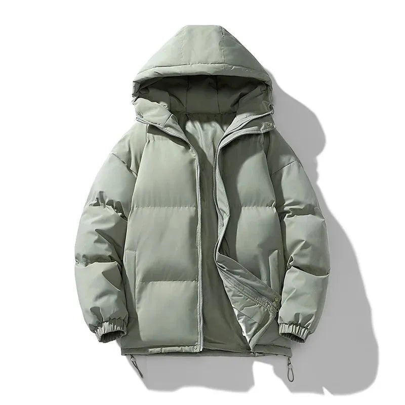 Men's Hooded Puffer Jacket | Winter